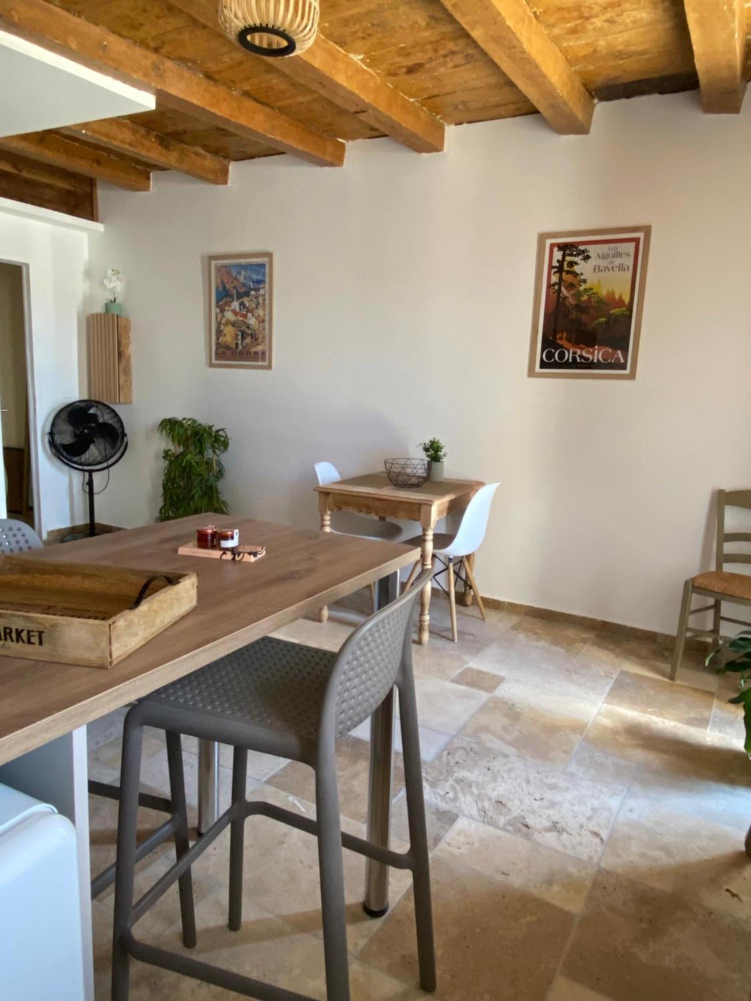 Tres Beau Studio Avec Terrasse Zonza Εξωτερικό φωτογραφία